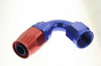 120 degree Swivel Hose Ends. Red/blue & black available. Made in the USA.